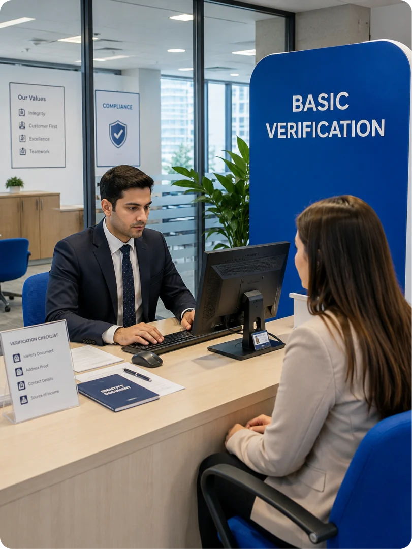 A financial crime team screening customers and counterparties against sanctions lists and adverse media
